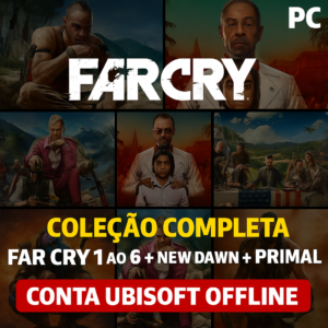 Coleção Completa Far Cry PC Ubisoft Offline