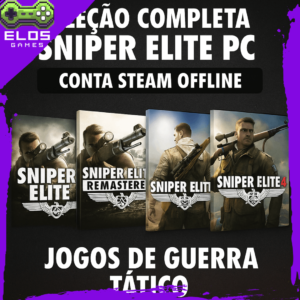 Coleção Completa Sniper Elite PC Steam Offline