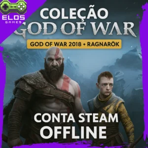 Coleção God of War PC Steam Offline